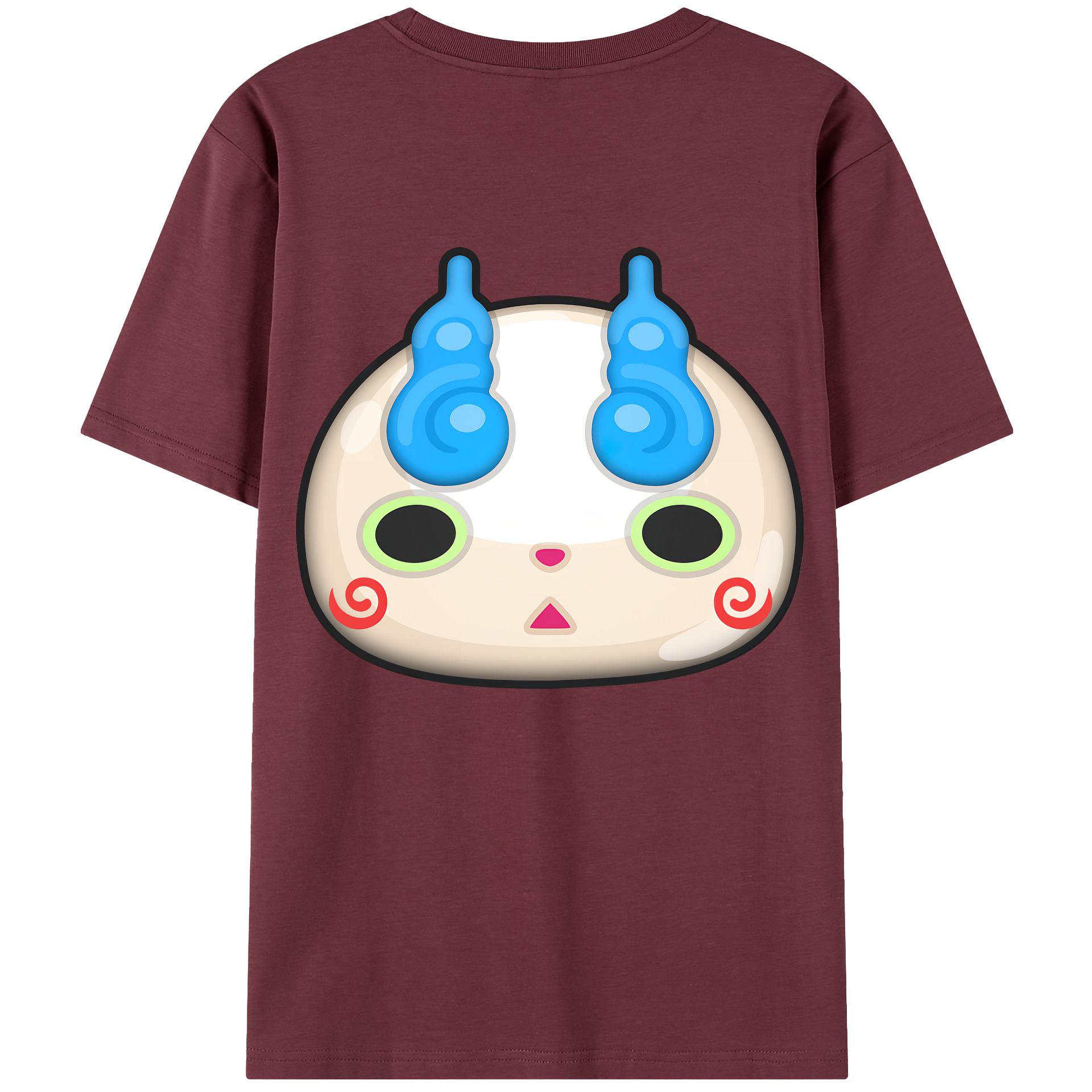 （画像用） 妖怪ウォッチ Yo-kai Watch 綿100％半袖Tシャツ（背面プリント）